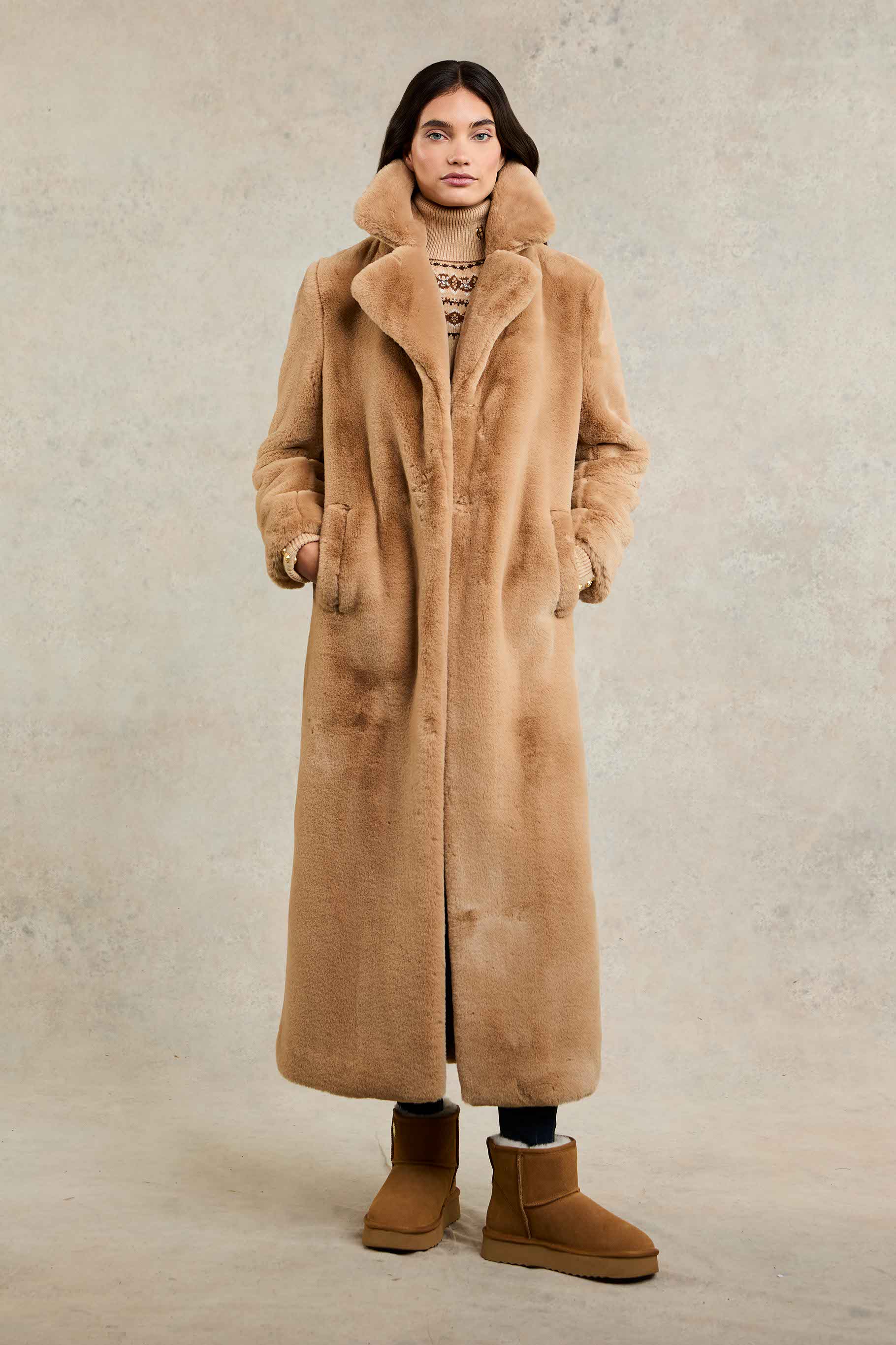 Faux Fur orders Coat