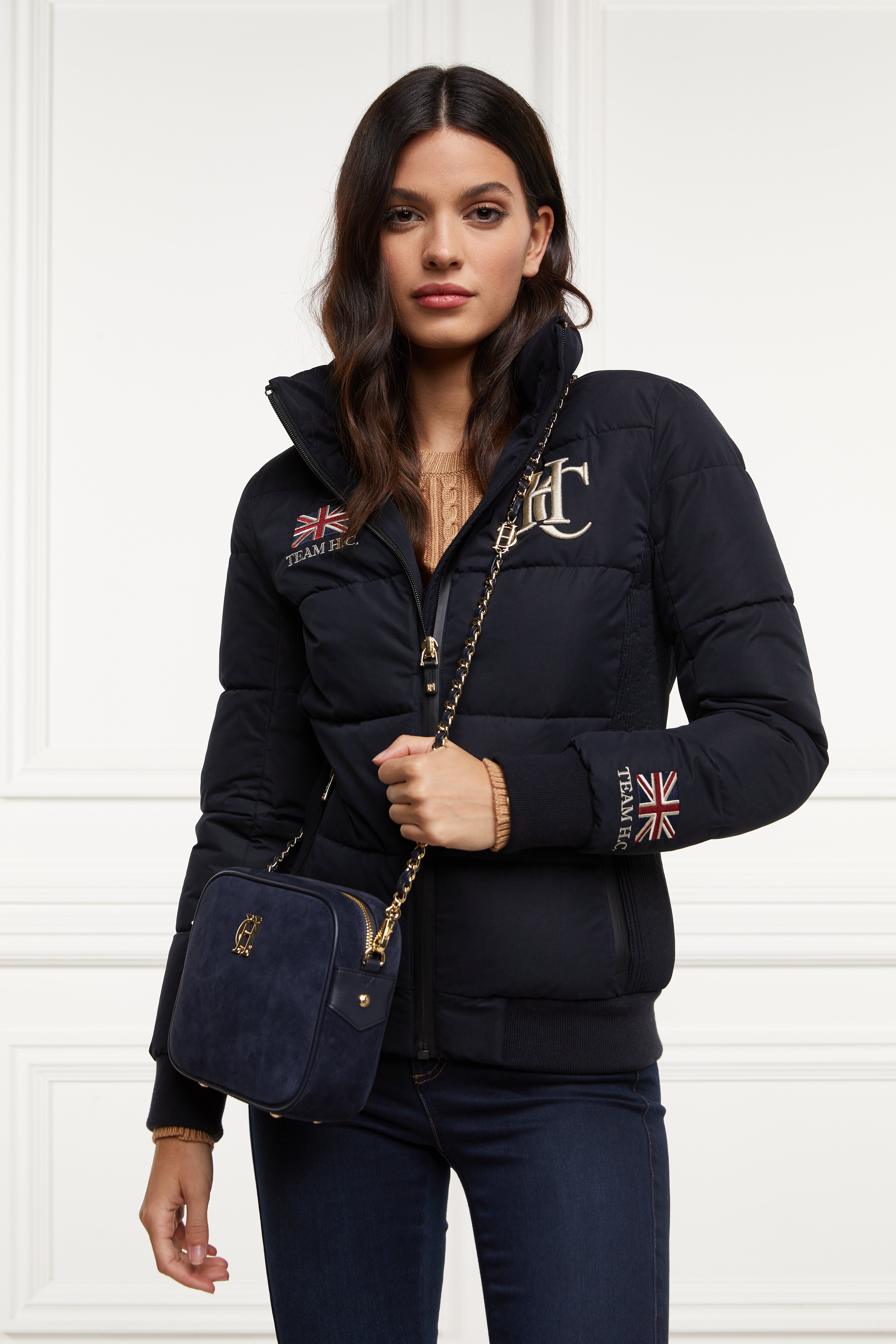 Team Padded Jacket Ink Navy Holland Cooper