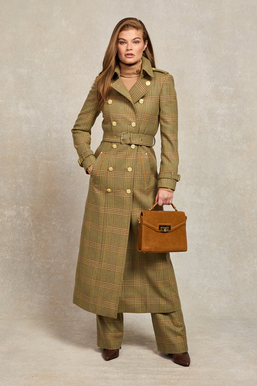 Full Length Marlborough Trench Coat (Leveret)