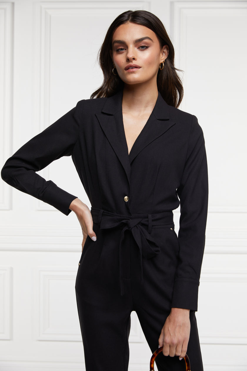 Tailored Jumpsuit (Black)