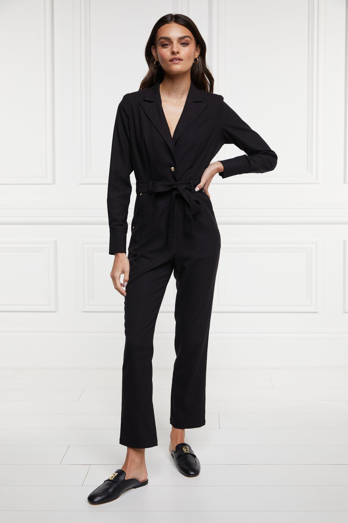 Tailored Jumpsuit (Black)