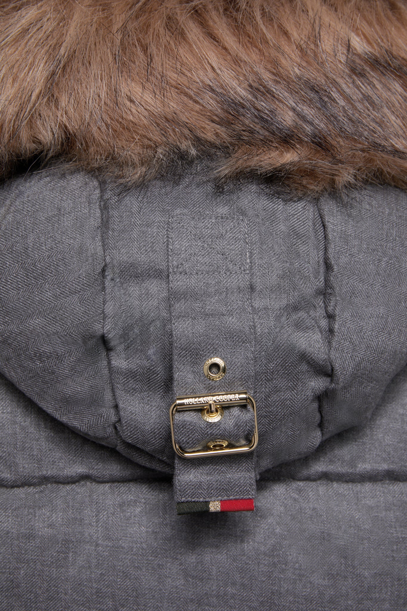 Cervinia Puffer (Light Grey Tweed)