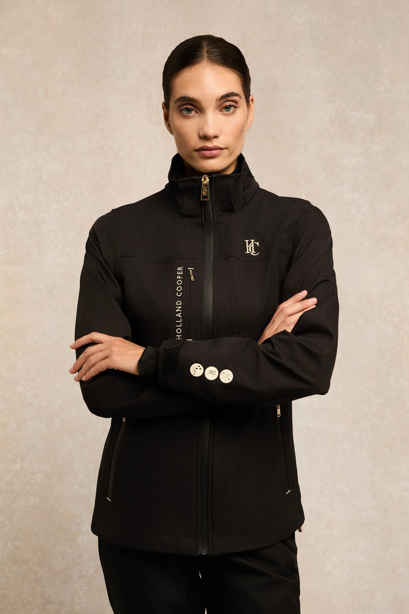 Riding Shell Jacket (Black)