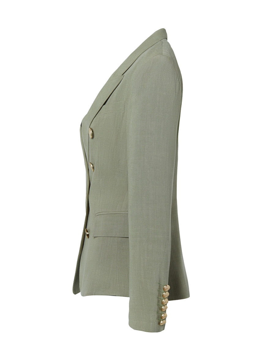 Knightsbridge Blazer (Sage Linen)