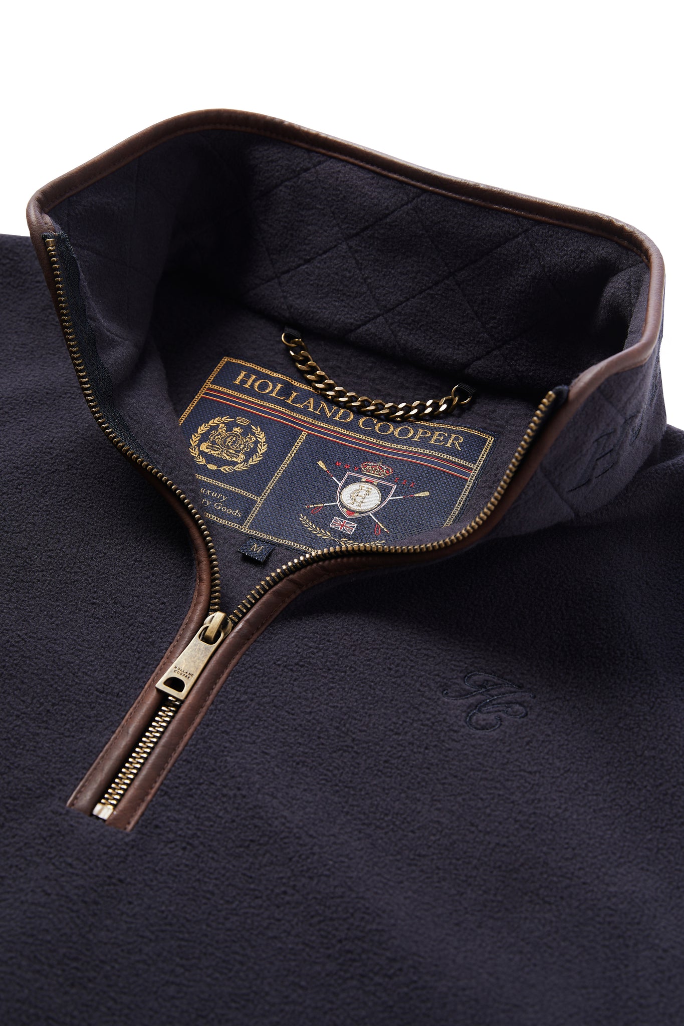 Country Fleece Quarter Zip (Ink Navy)