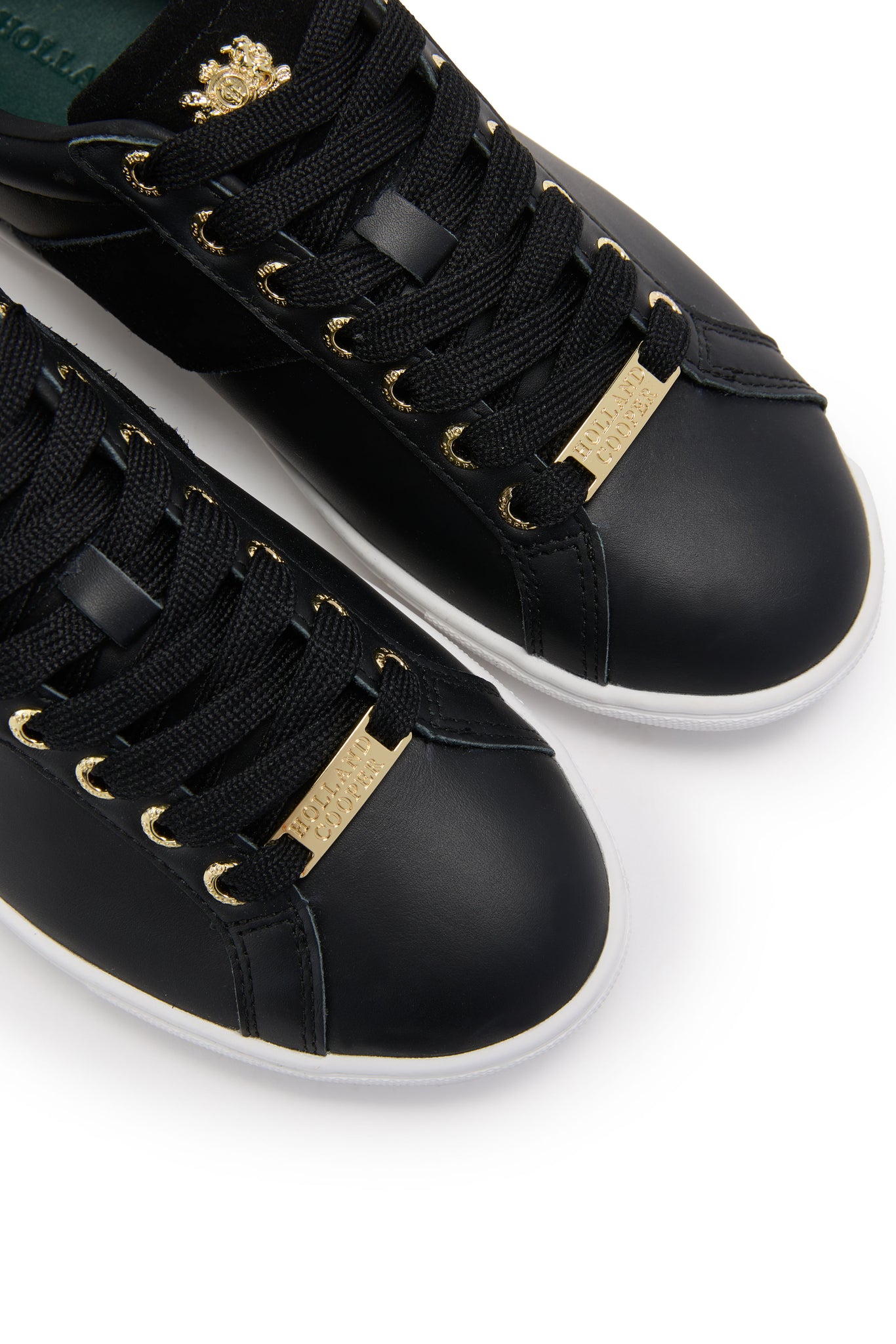 Knightsbridge Court Trainer (Black)