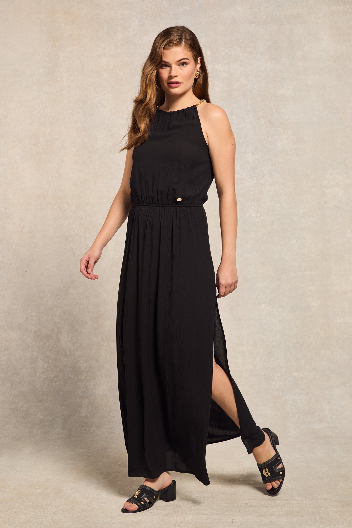 Paloma Maxi Dress (Black)