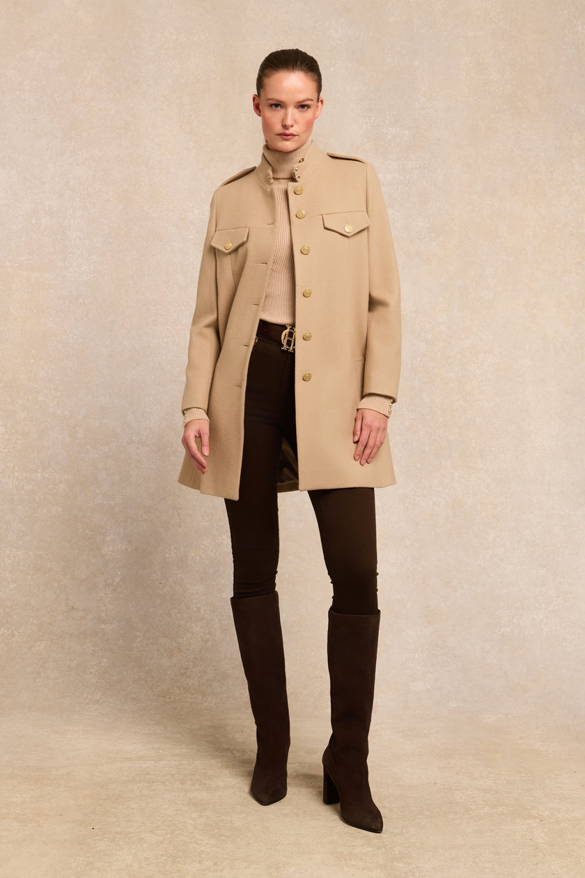 Highbury Cape Coat (Camel)