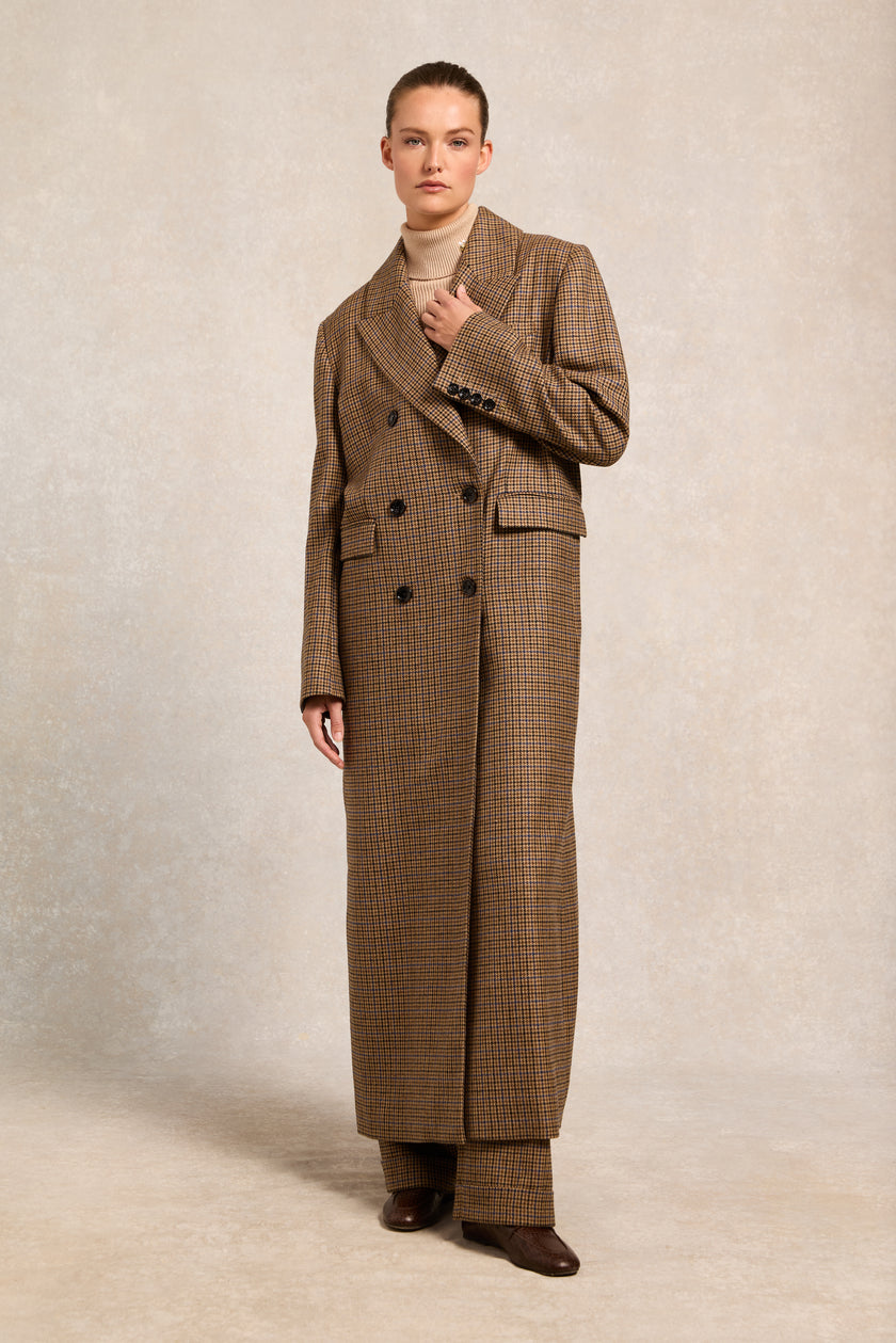 Belgravia Overcoat (Abbot Check Tweed)