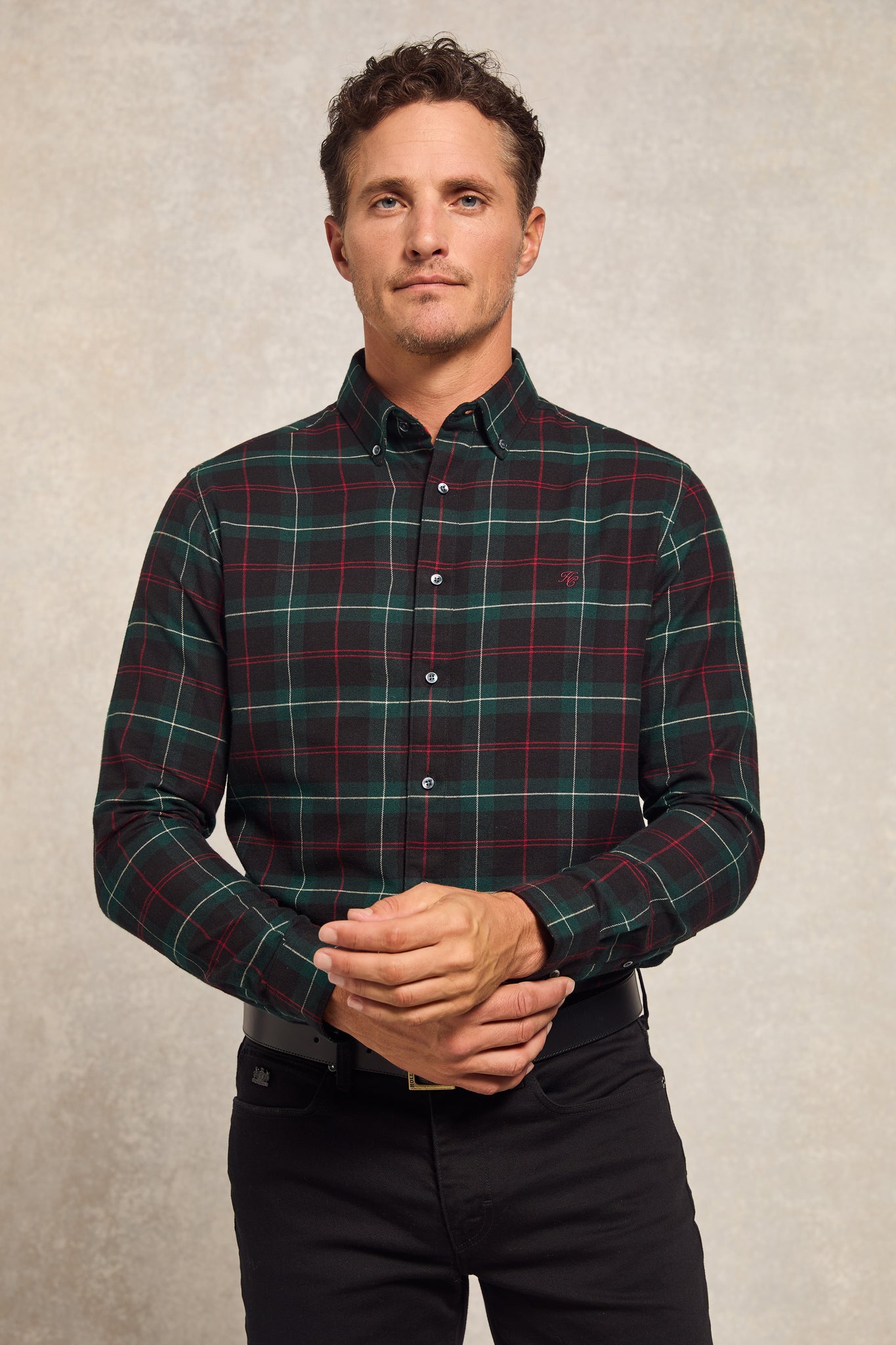 Classic Button Down Shirt (Emerald)