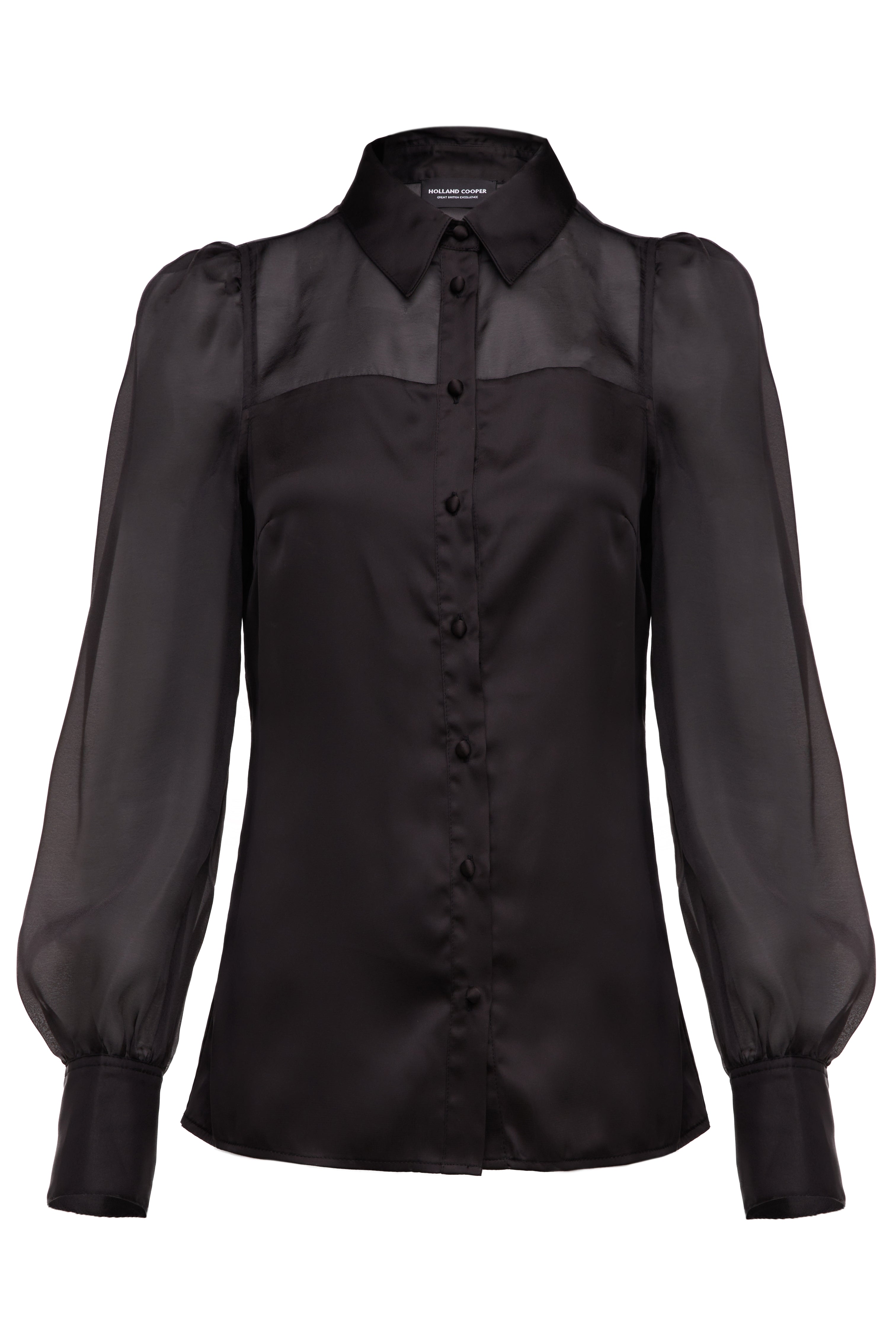 Imogen Shirt (black) – Holland Cooper