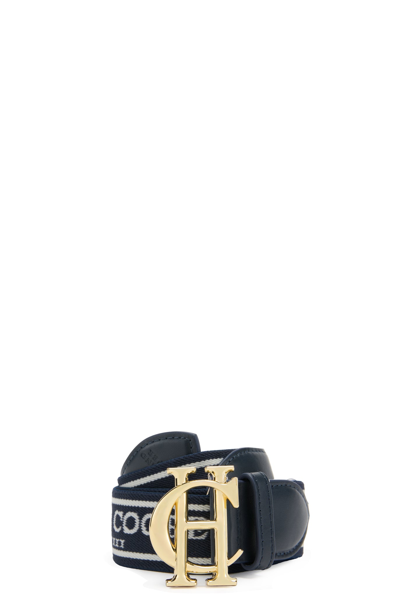 Burghley Logo Riding Belt (Ink Navy)