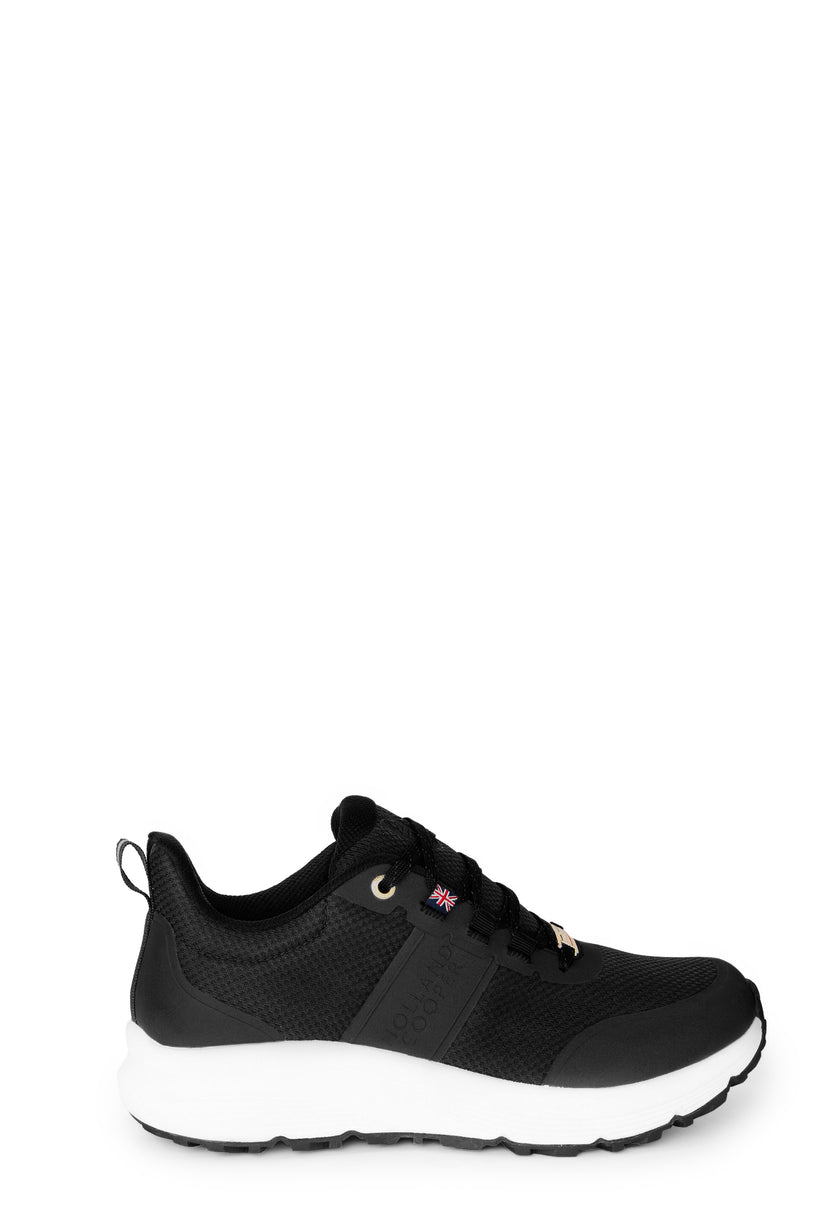 Burghley Waterproof Trainer (Black)