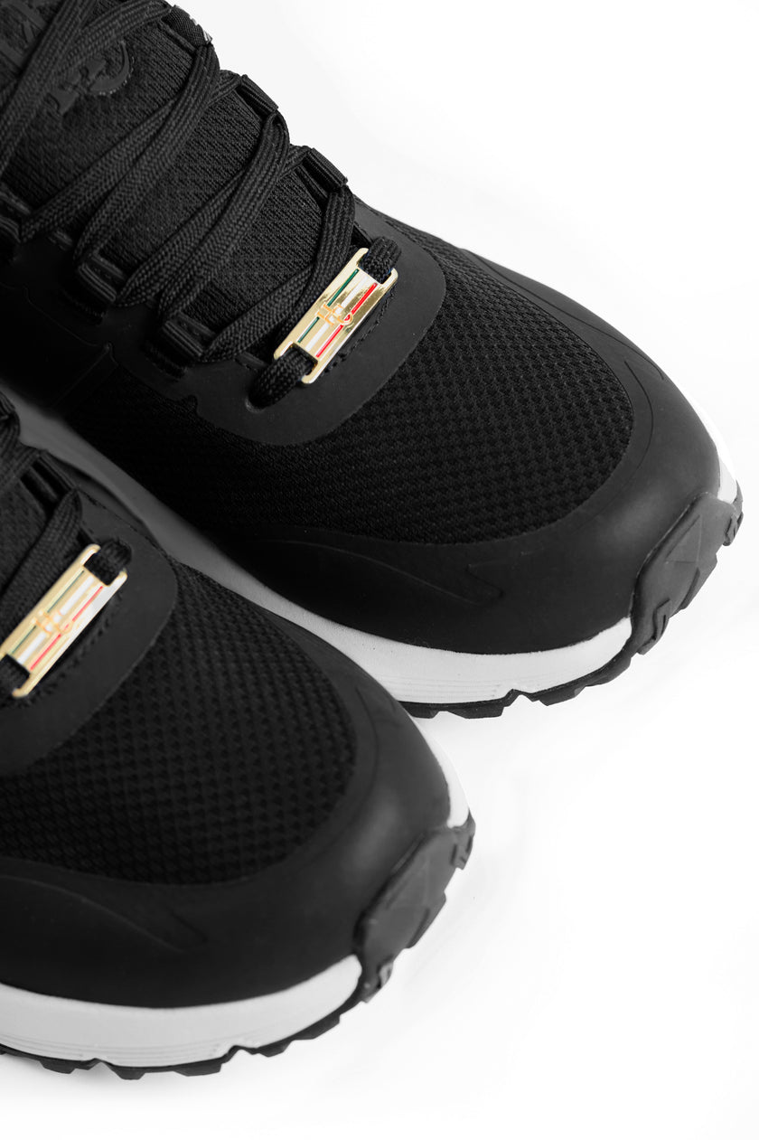 Burghley Waterproof Trainer (Black)