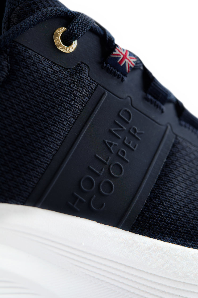 Burghley Waterproof Trainer (Ink Navy)