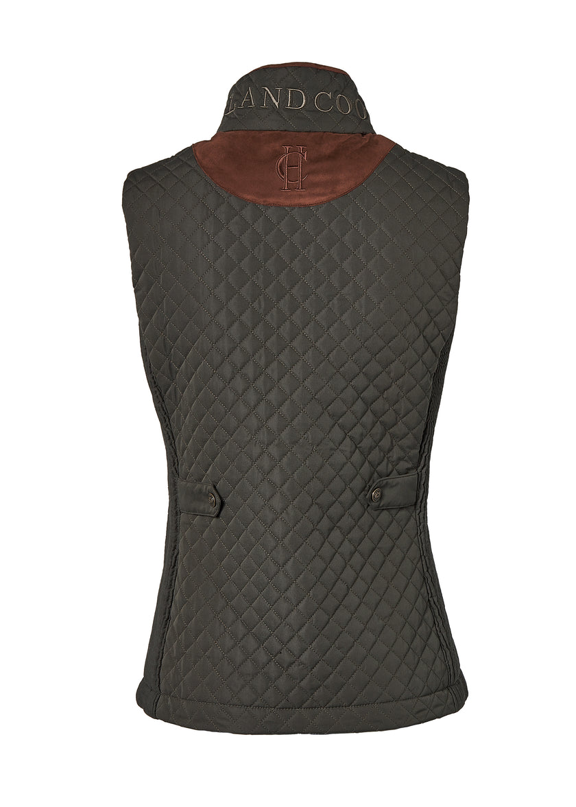 Cambridge Gilet (Dark Olive)