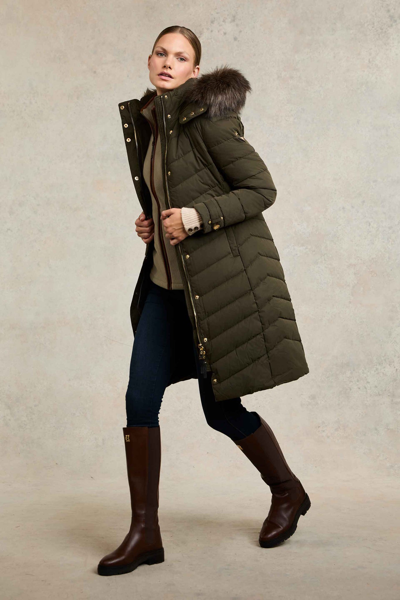 Chamonix Coat (Khaki)