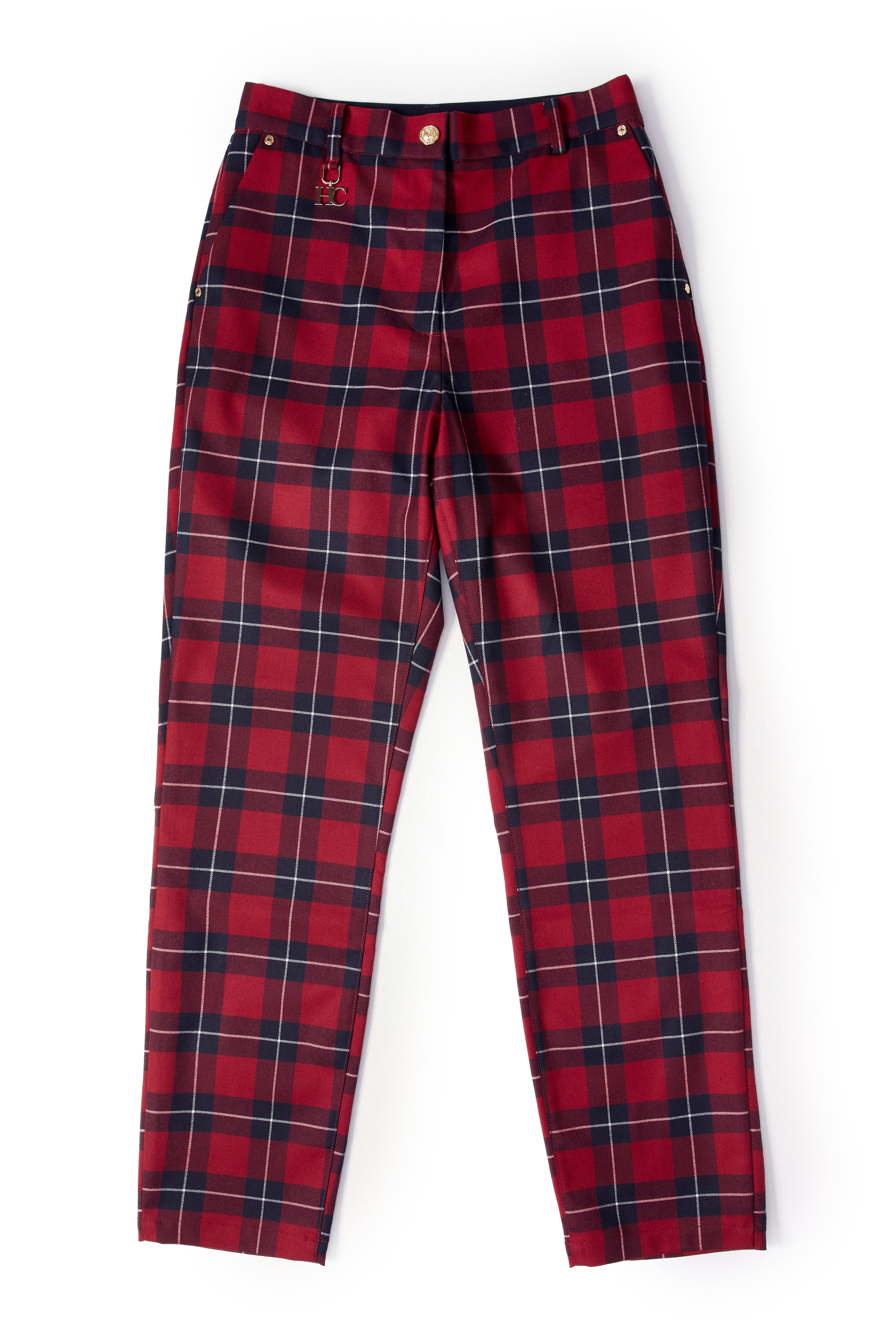 Charlton Trousers (Red Tartan) – Holland Cooper