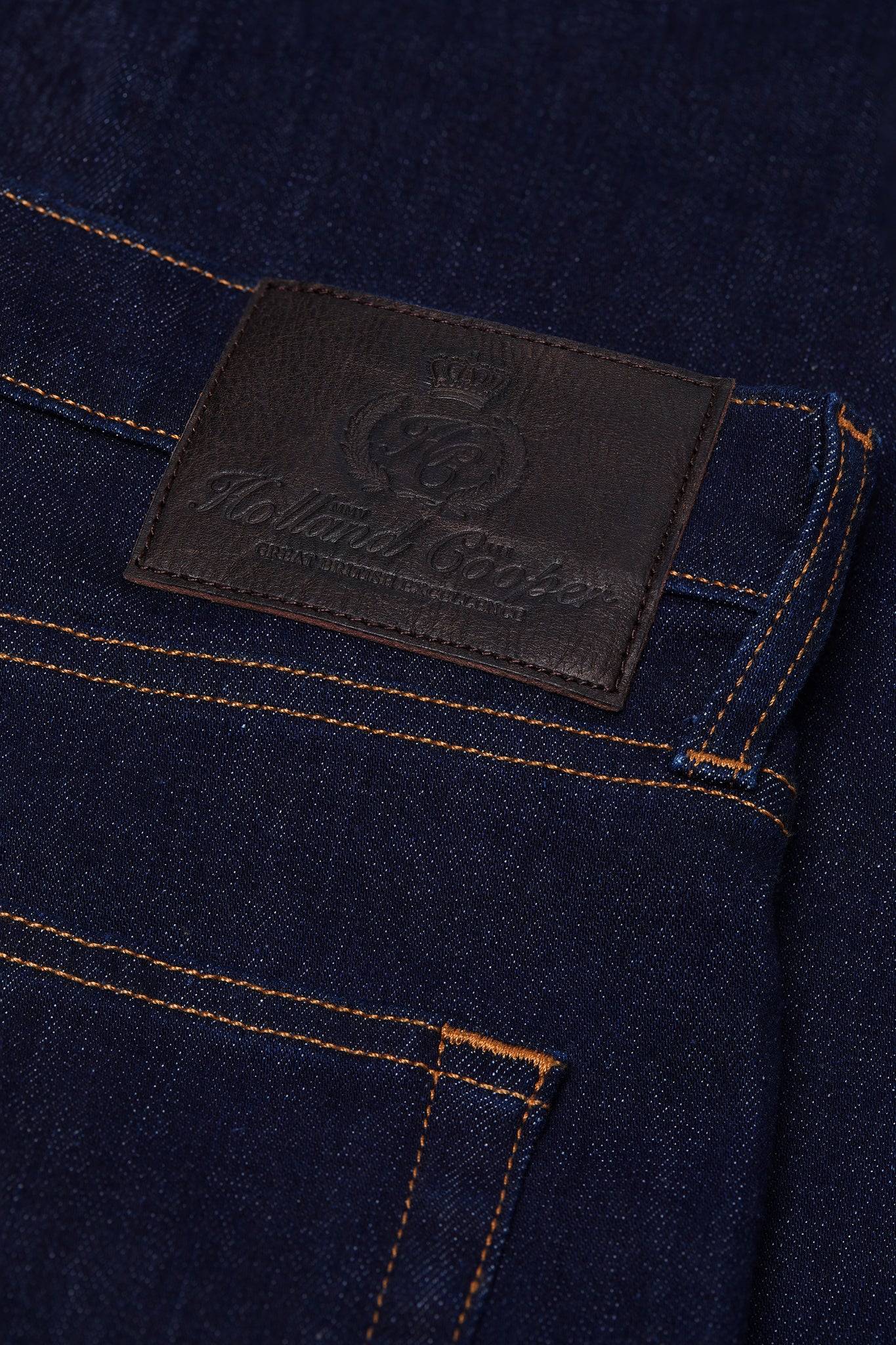 Classic Straight Jean (Dark Indigo)