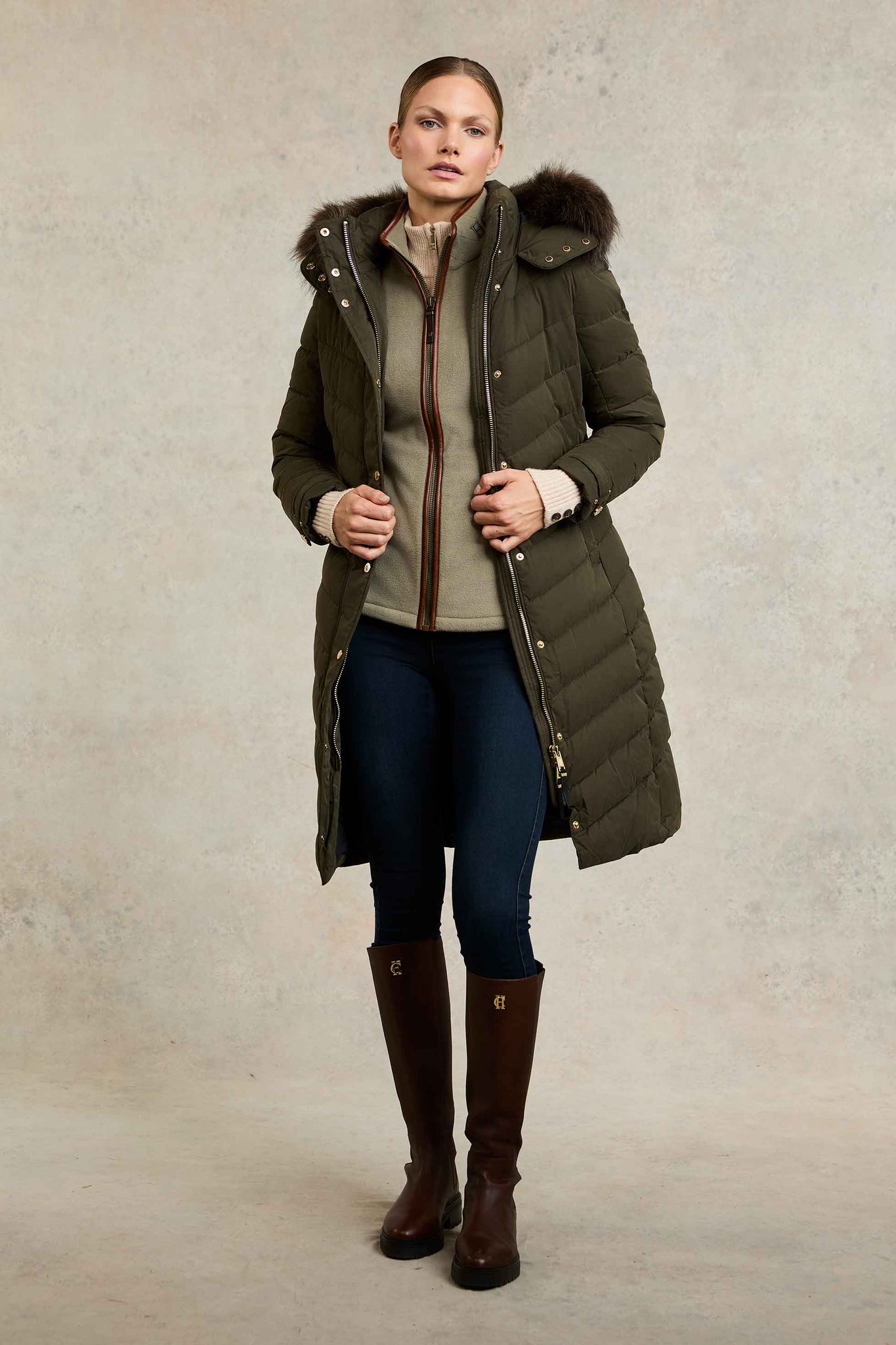 Chamonix Coat (Khaki)