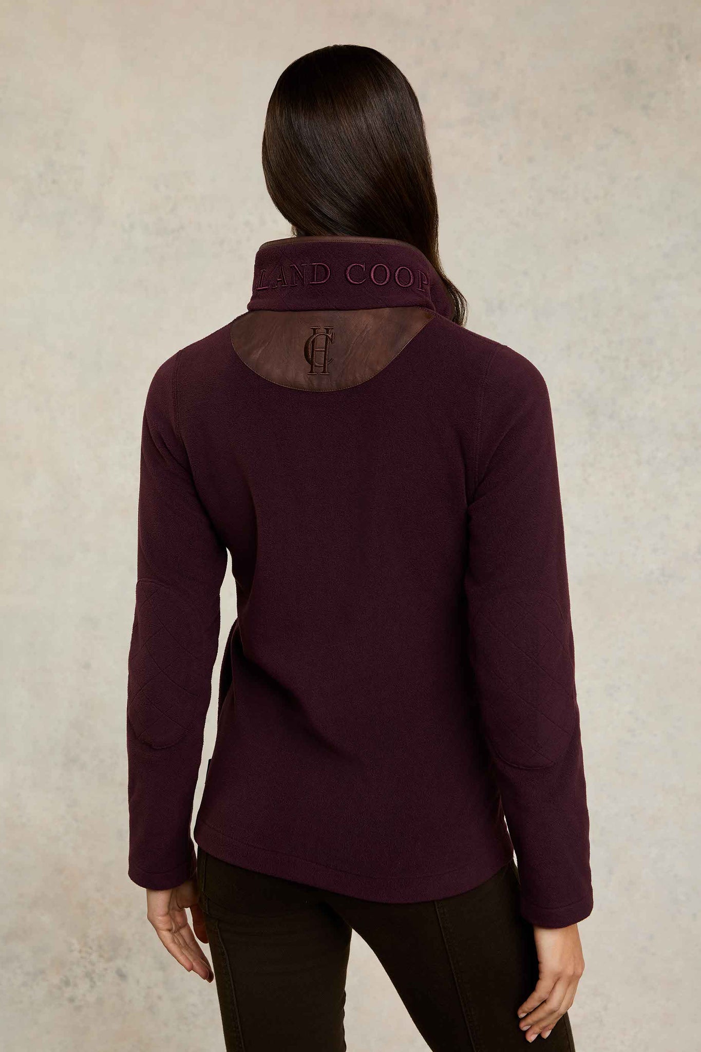 Country Fleece Quarter Zip (Mulberry)