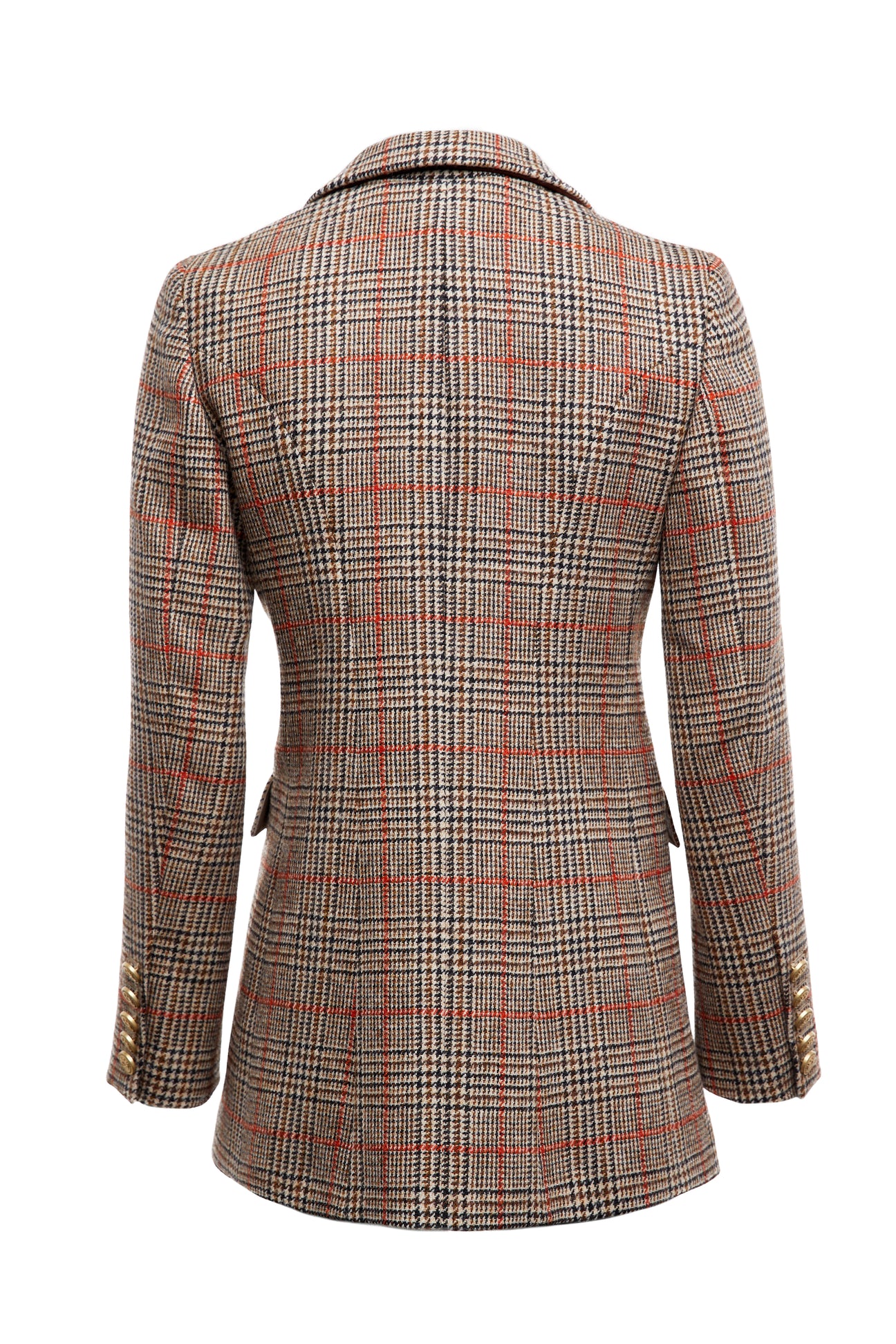 Double Breasted Blazer (Orange Windsor) – Holland Cooper