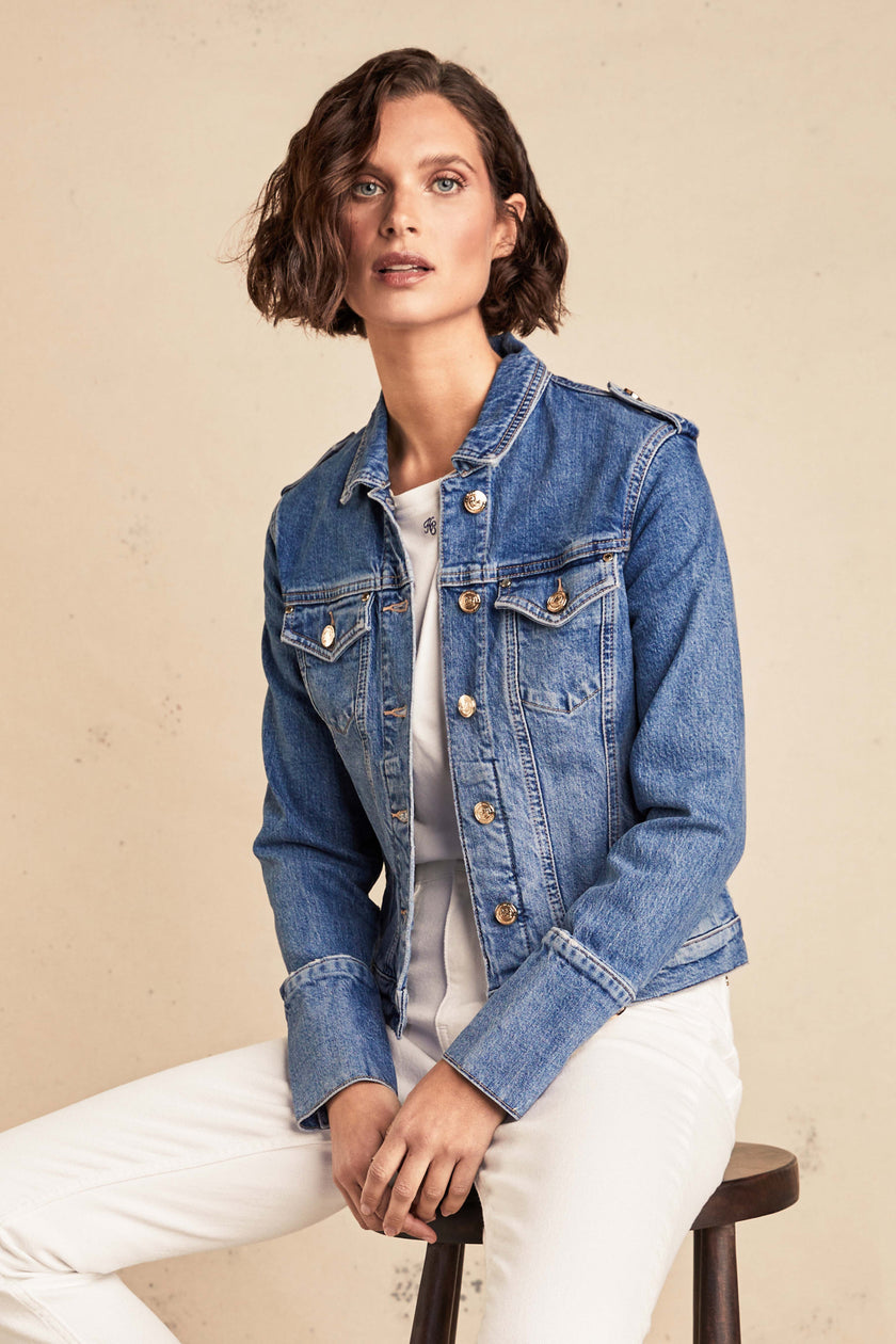 Iconic Denim Jacket (Classic Indigo)