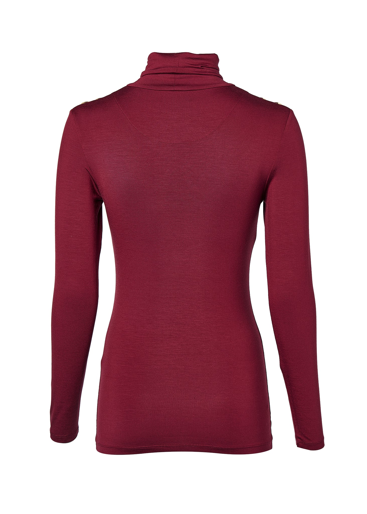 Essential Roll Neck (Wine)