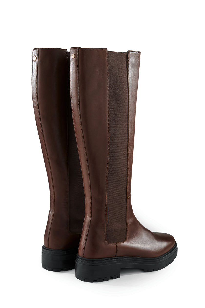 Astoria Knee Boot (Rich Chocolate)