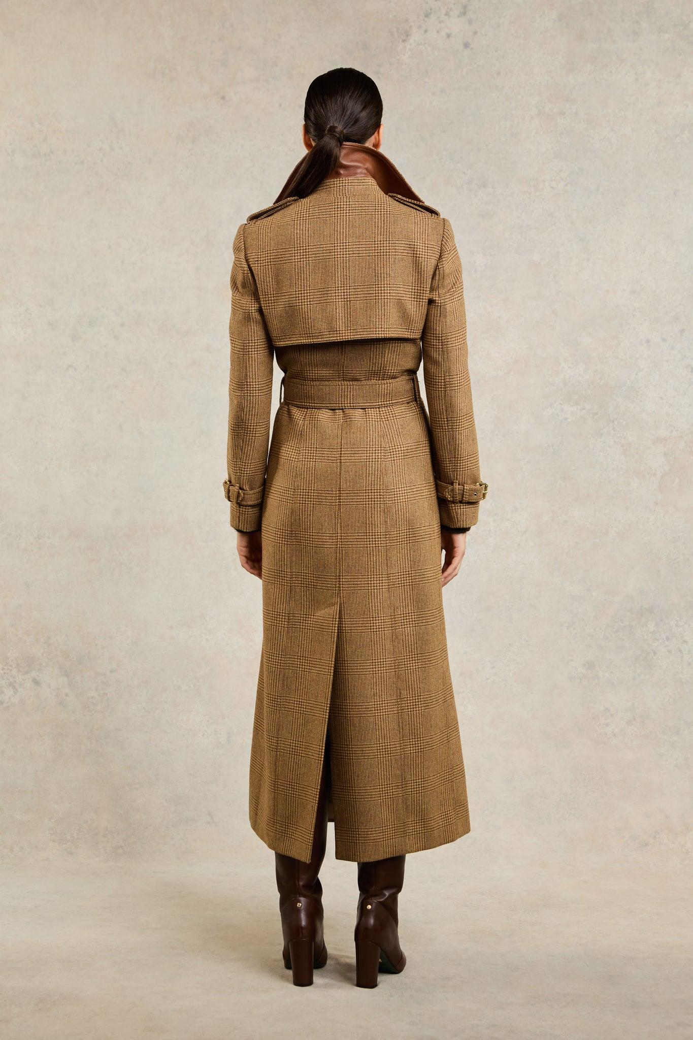 Full Length Marlborough Trench Coat (Tawny)