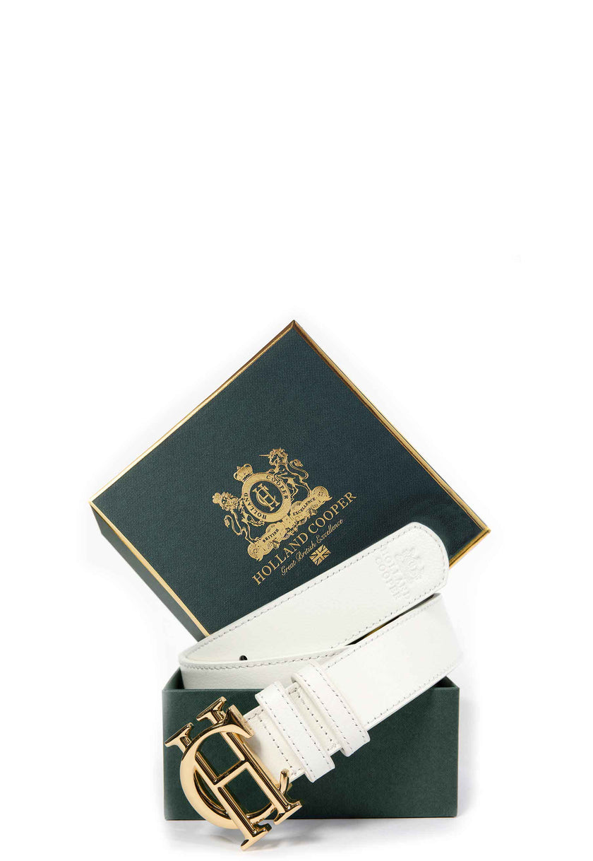 HC Classic Belt (White Gold)