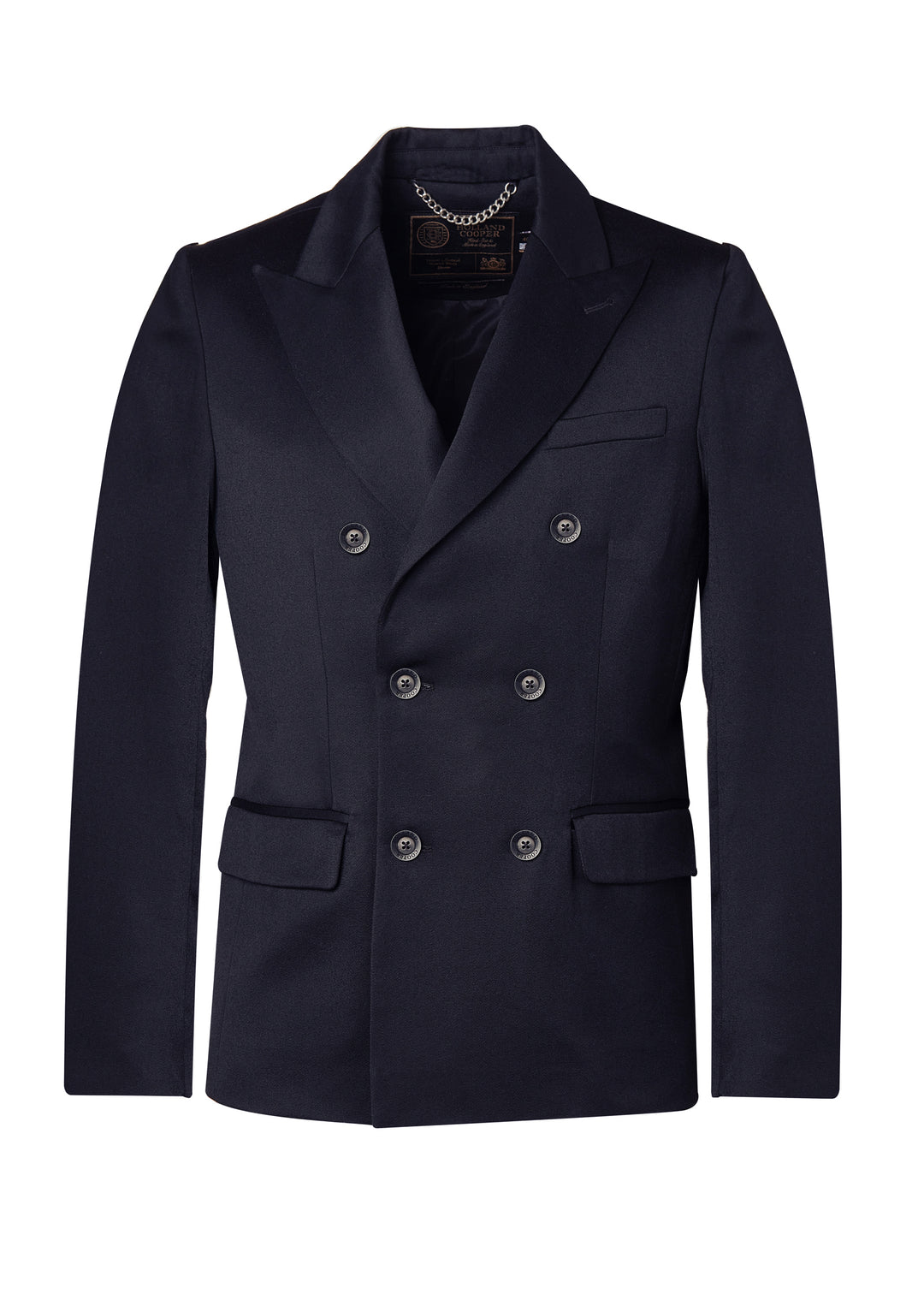 The Double Breasted Blazer (Navy Barathea) – Holland Cooper