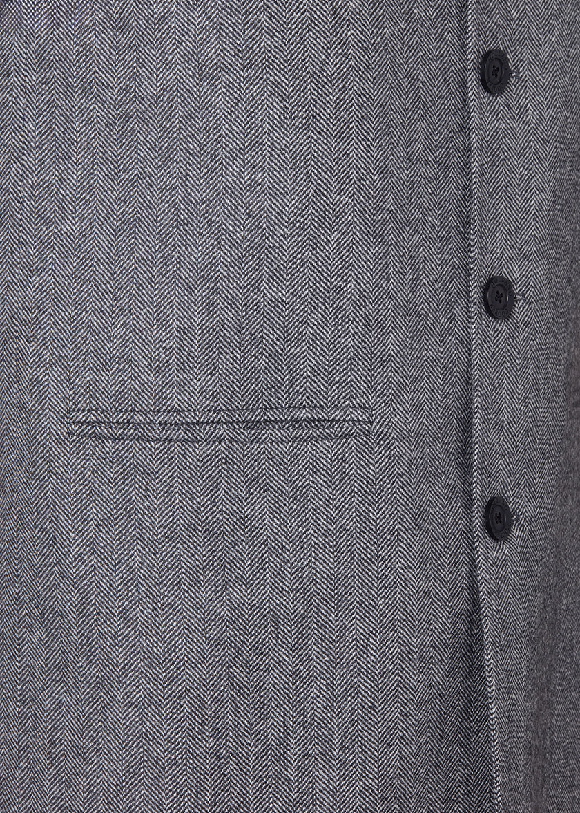 Nehru Gilet (Mono Herringbone)