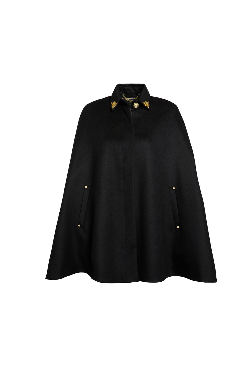 Knightsbridge Cape (Soft Black)