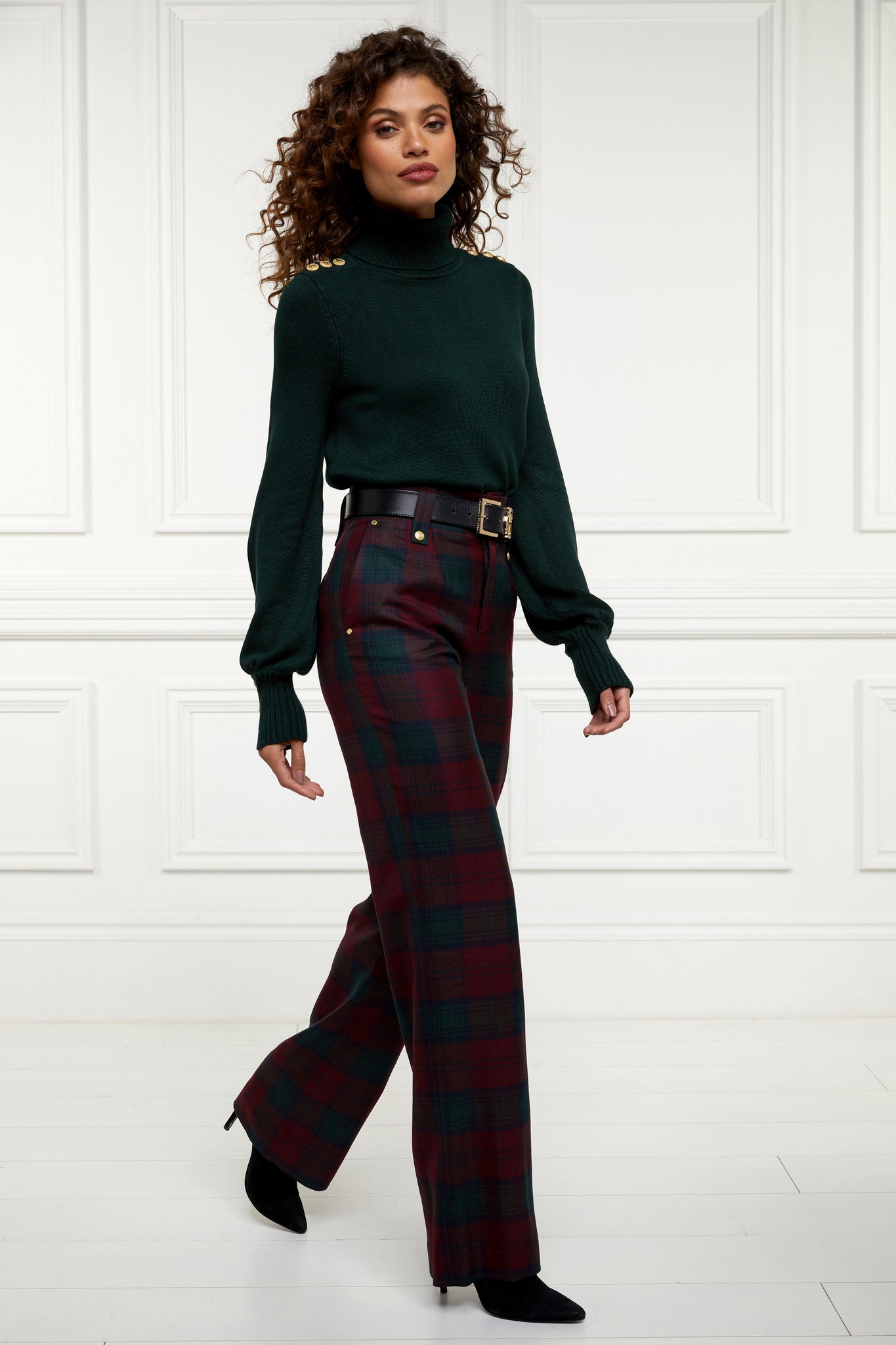 High Waisted Peg Trouser (Tawny) – Holland Cooper ®