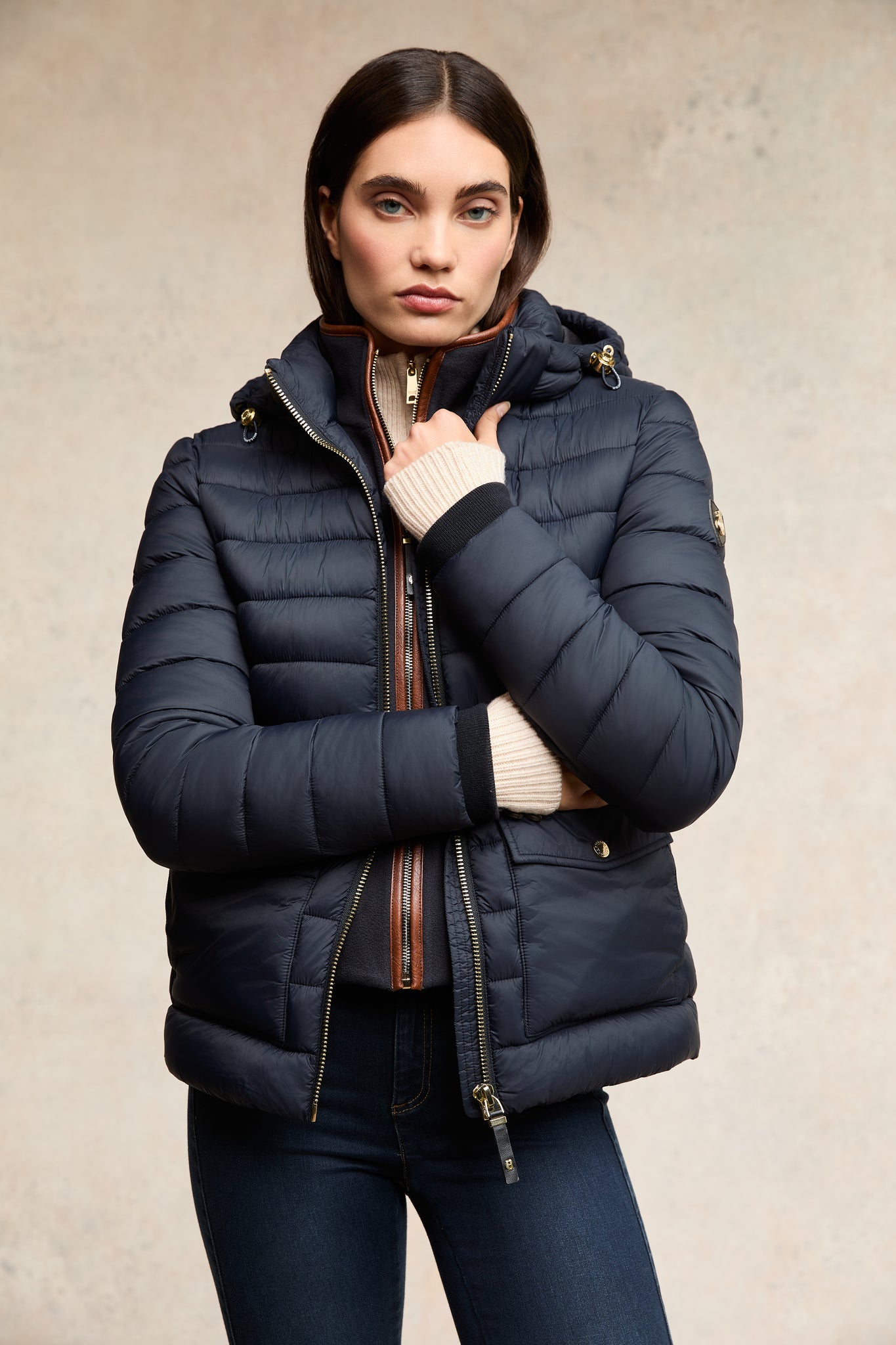 Pearson Hybrid Jacket (Ink Navy)