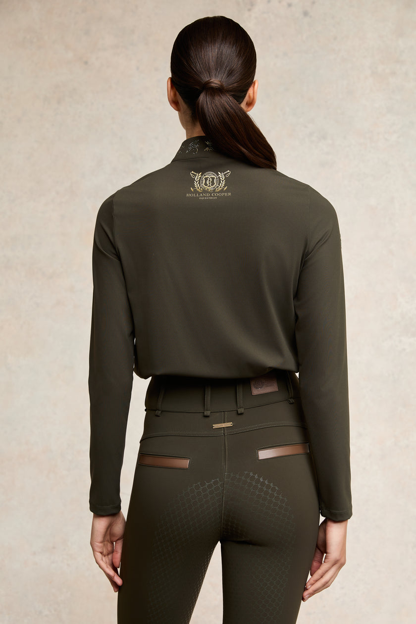 Crystal Base Layer (Dark Olive)