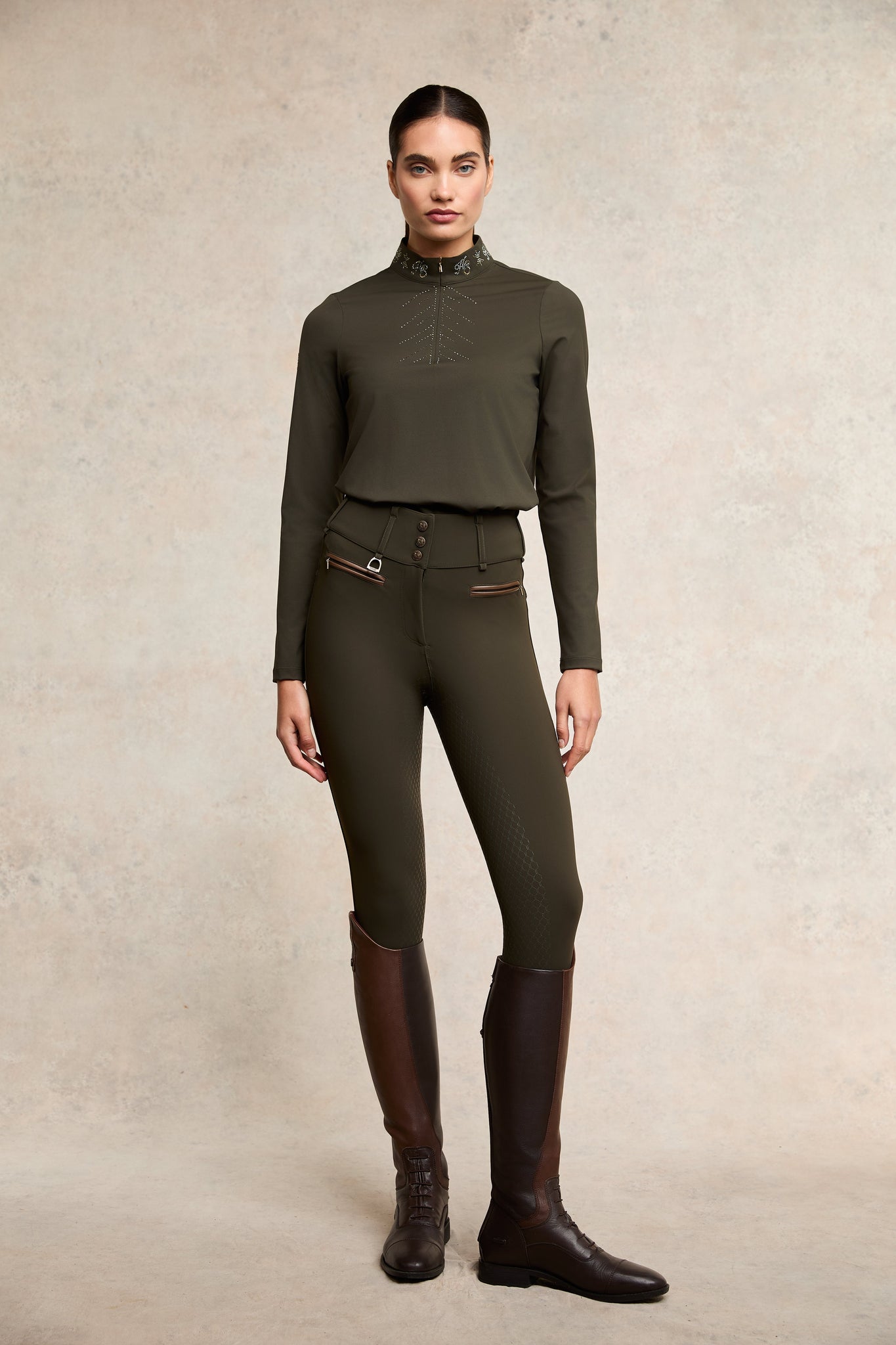 Thermal Heritage Breeches (Dark Olive)