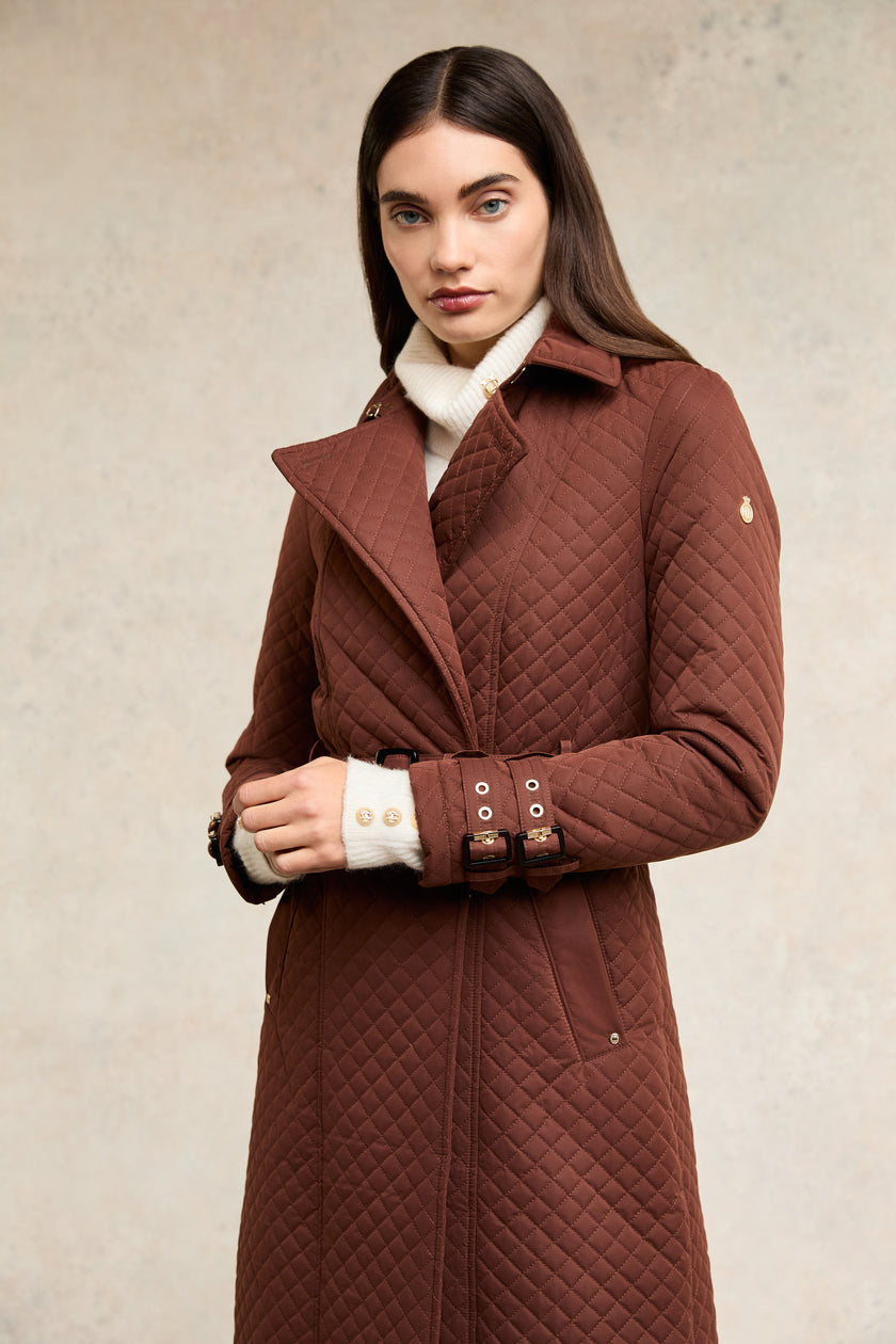 Leyburn Coat (Dark Amber)