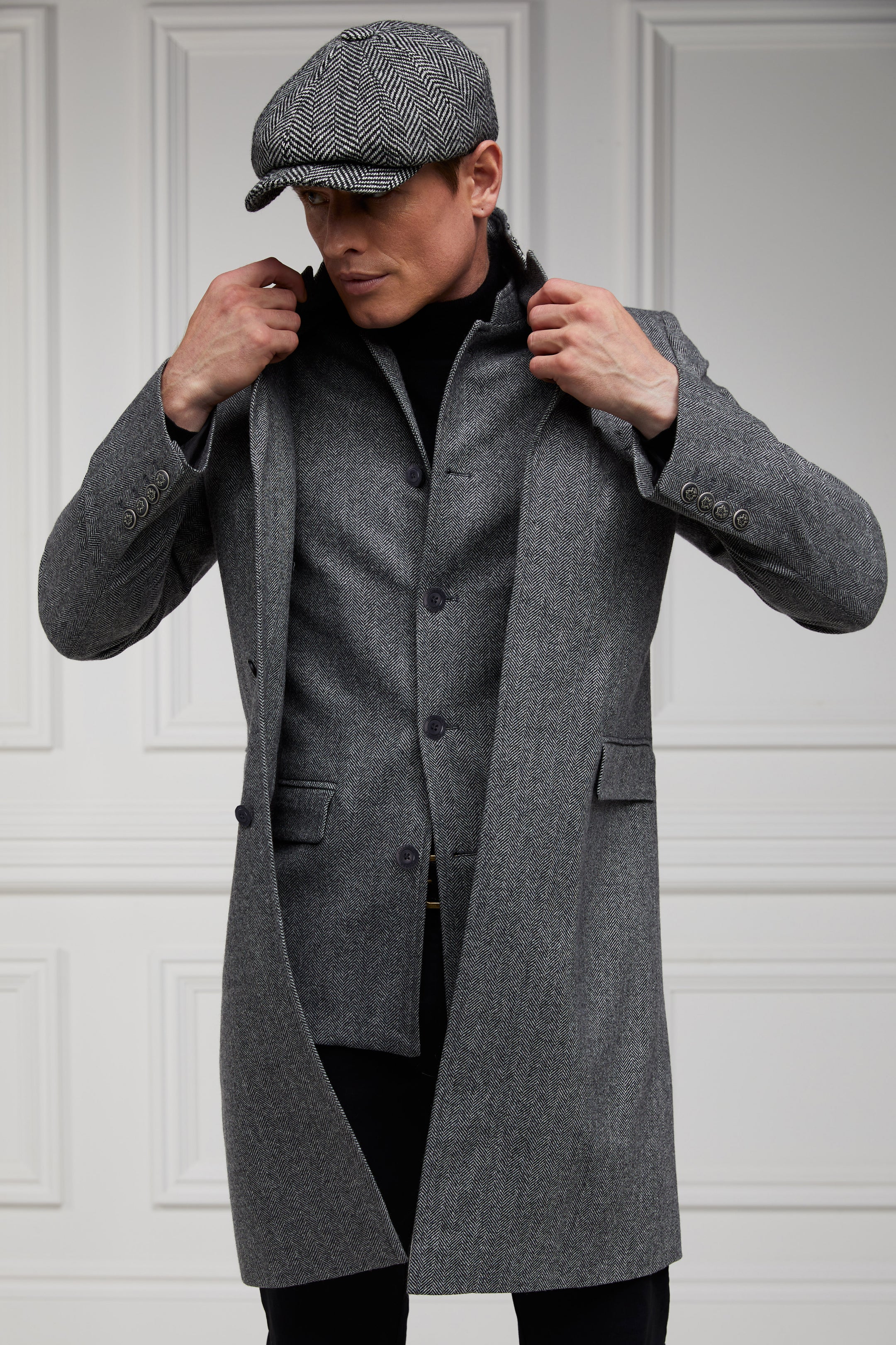 Nehru Gilet (Mono Herringbone) – Holland Cooper