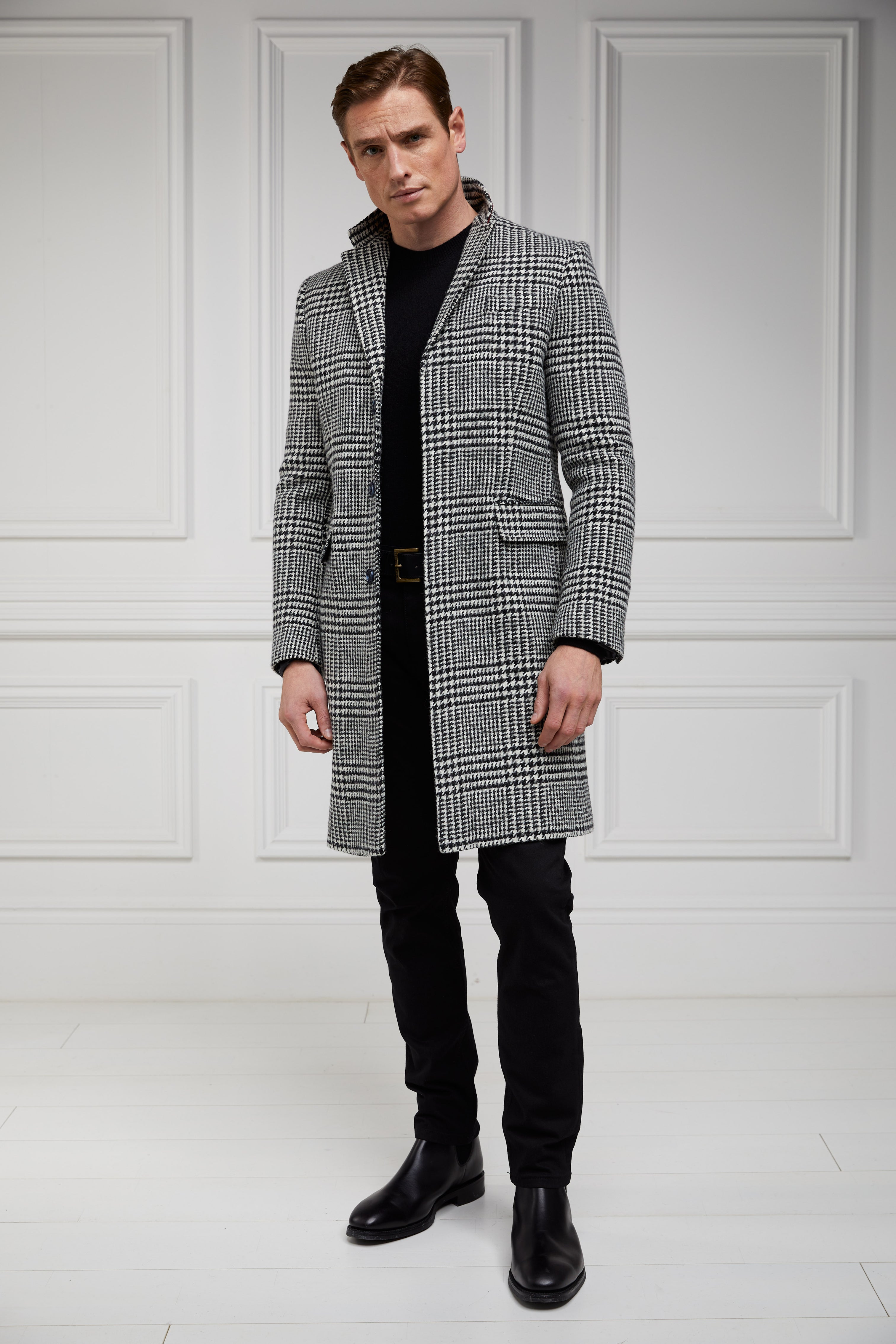 The Cheltenham Coat (Large Scale Prince of Wales Mono) – Holland Cooper