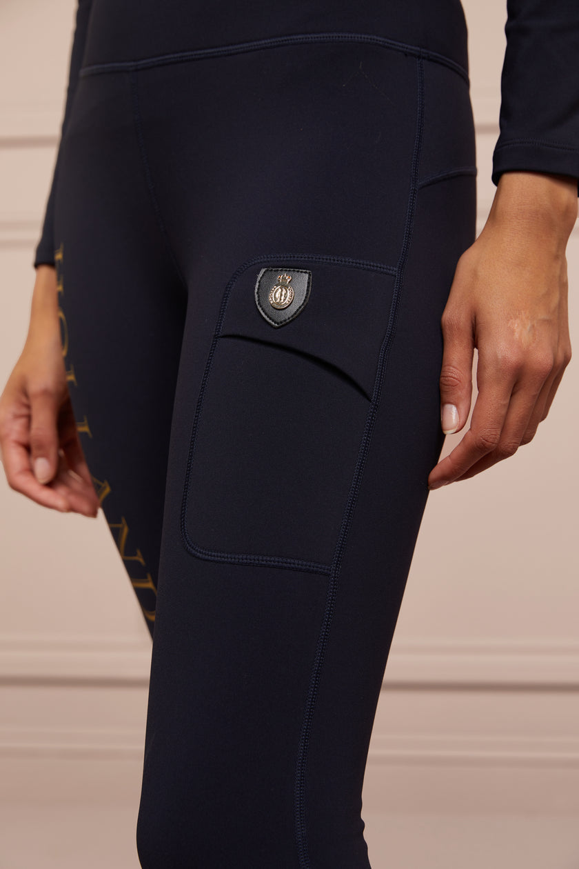 Halcot Thermal Legging (Ink Navy)