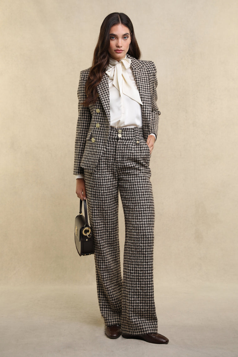 The Coffee Houndstooth Suit