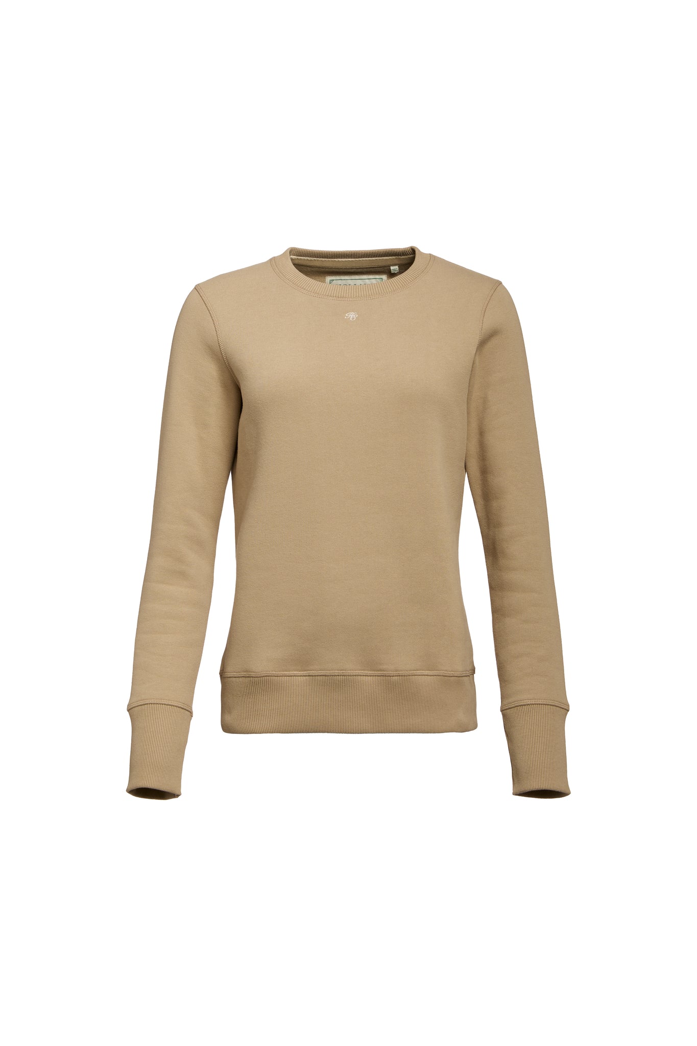 Monogram Crew Neck Sweat (Oatmeal)