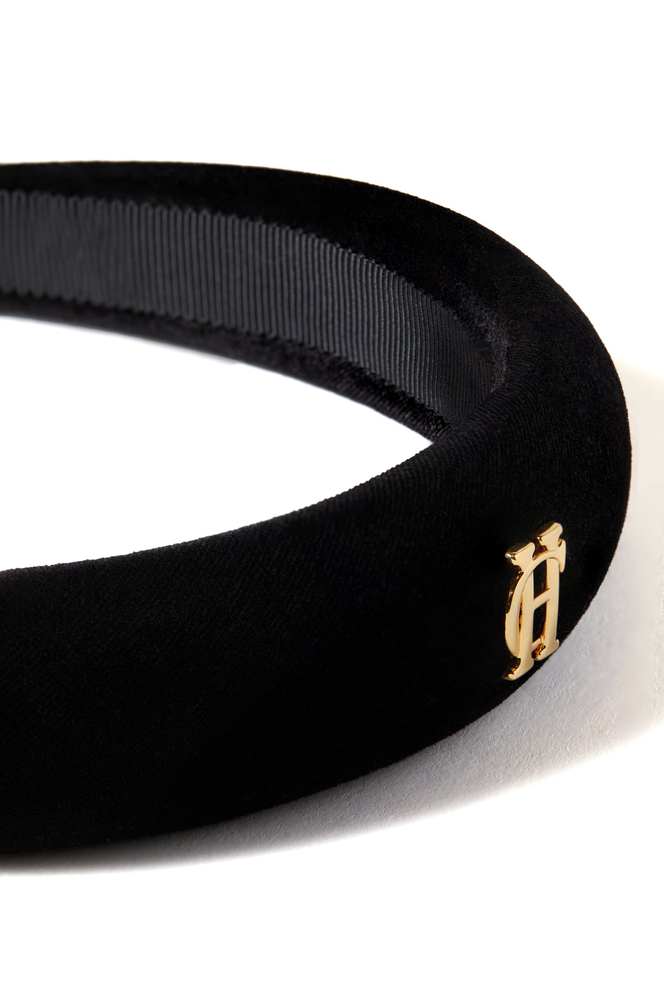 Narrow Headband (Black Velvet)
