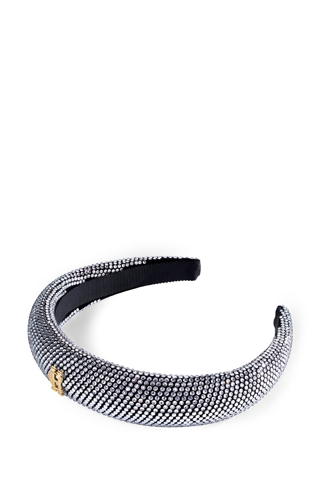 Narrow Headband (Silver Crystal)