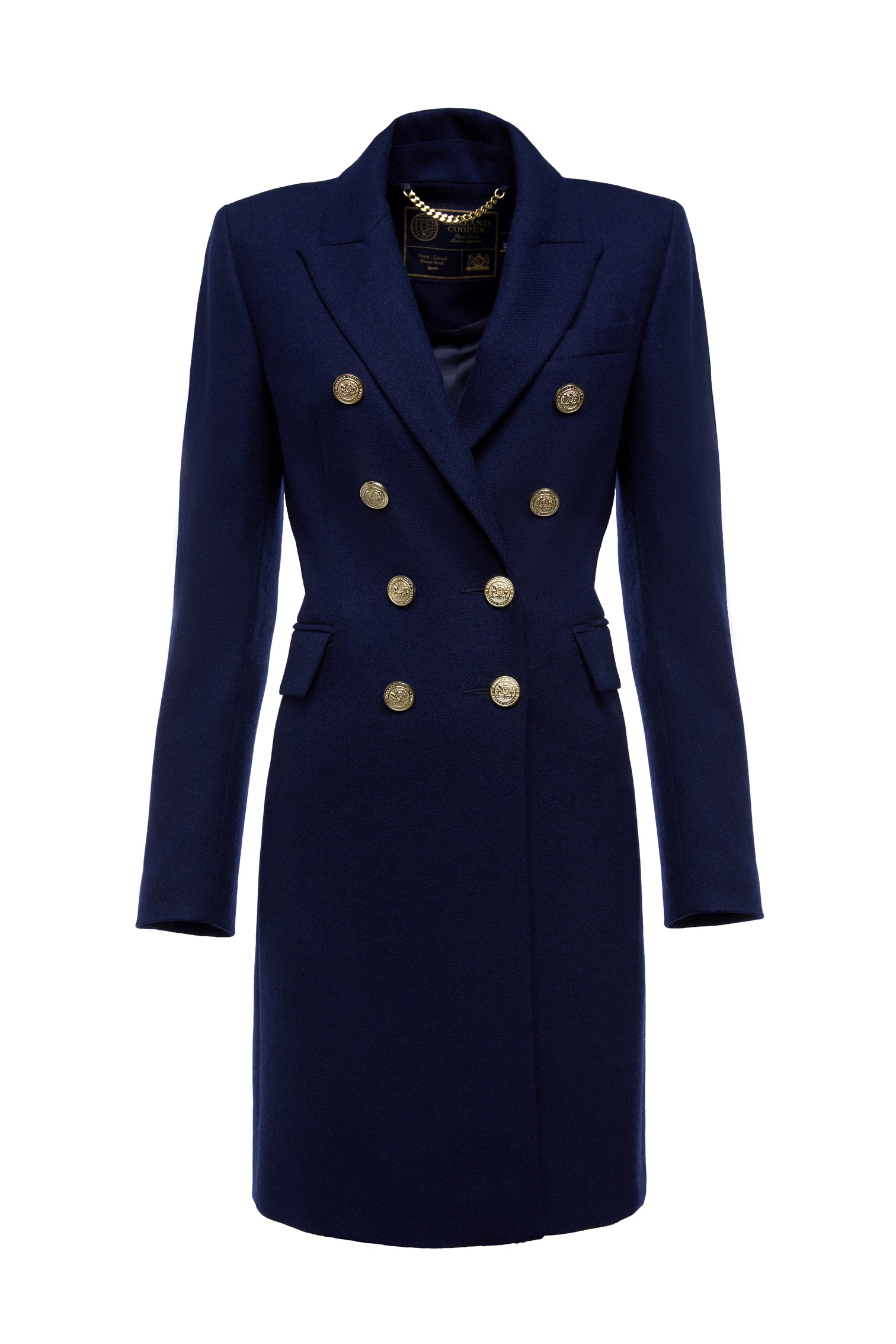 Knightsbridge Coat (Navy) – Holland Cooper