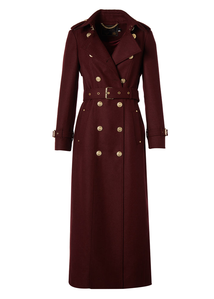 Full Length Marlborough Trench Coat (Mulberry) – Holland Cooper