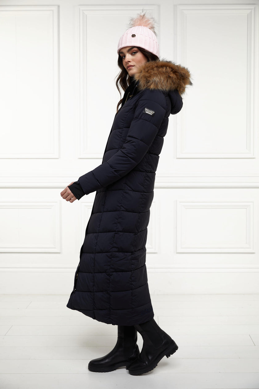 Glacier Full Length Puffer (Ink Navy)