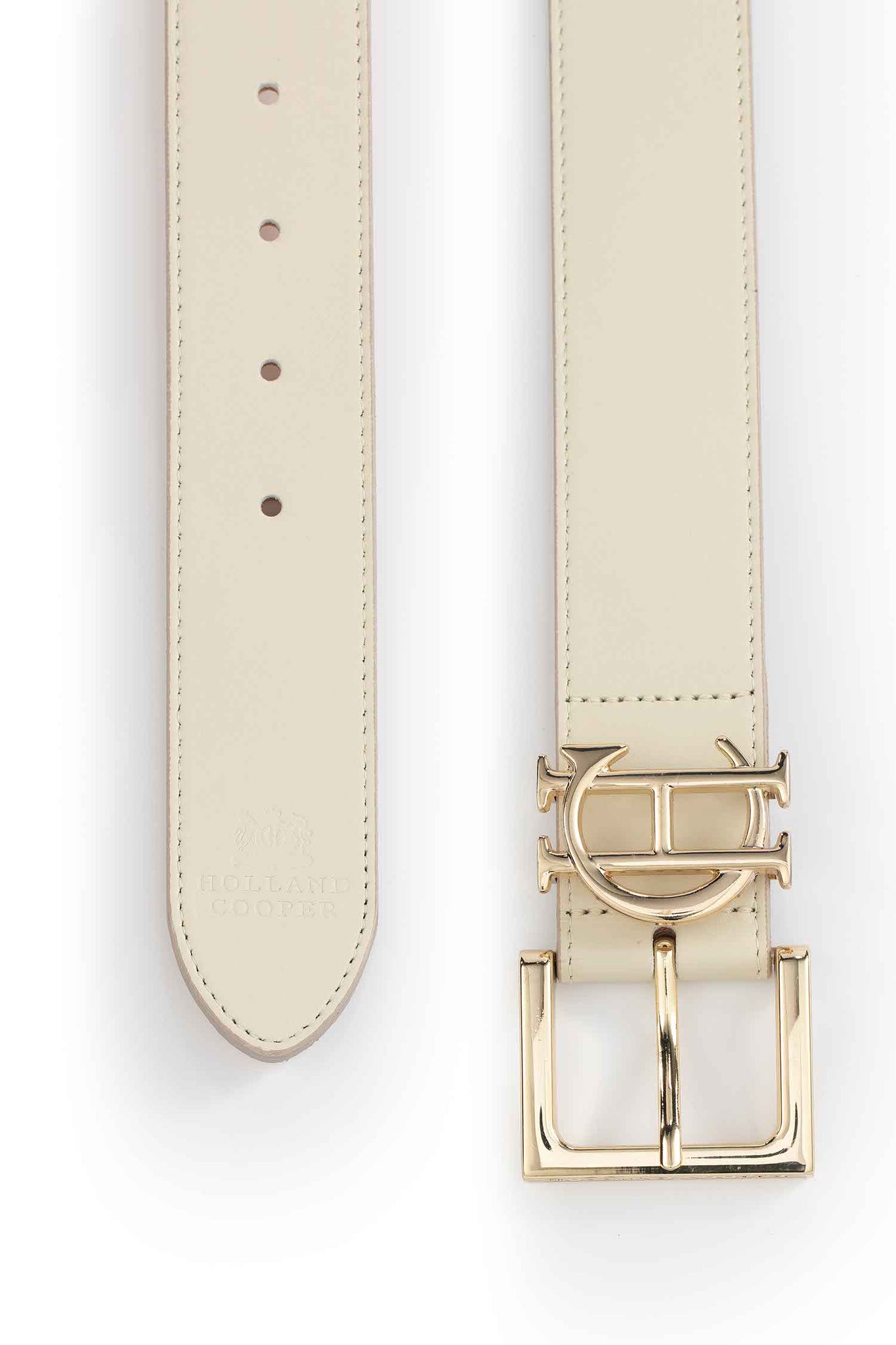 HC Classic Logo Belt (Soft Cream)